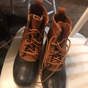 Duck boots LL bean